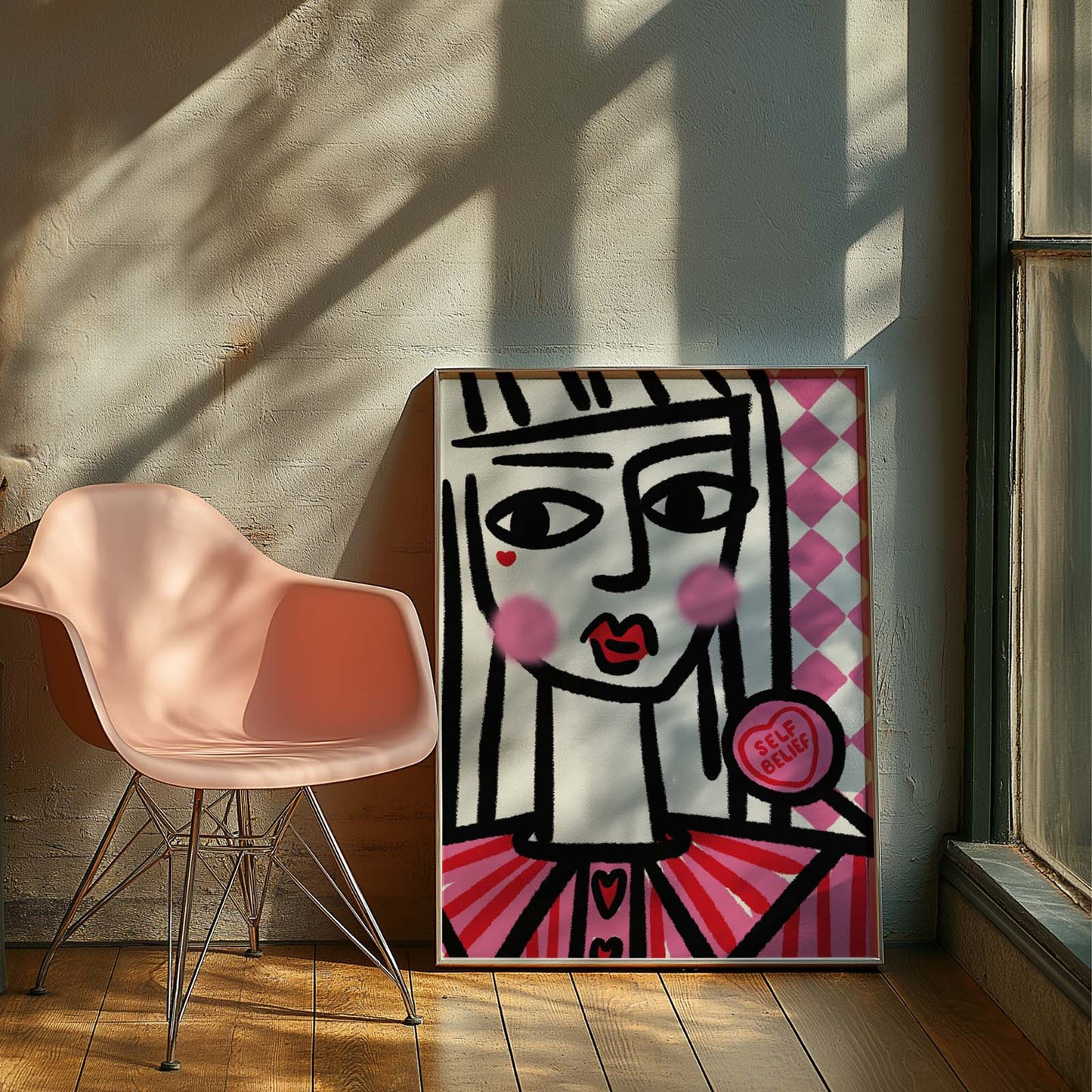 Self Belief Is Sweet | Female Fashion Illustration Art Print