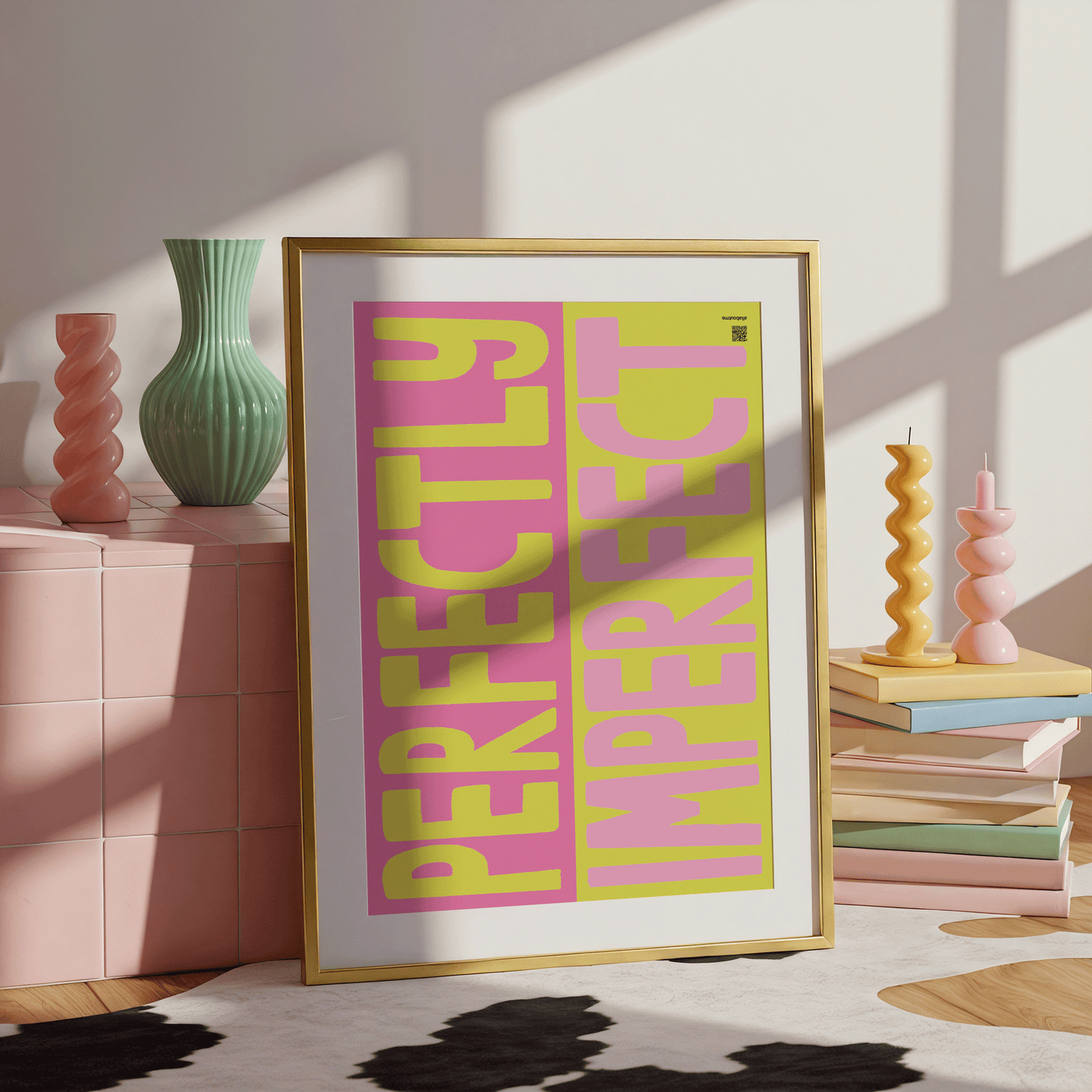 Perfectly Imperfect Print | Empowering Wall Art