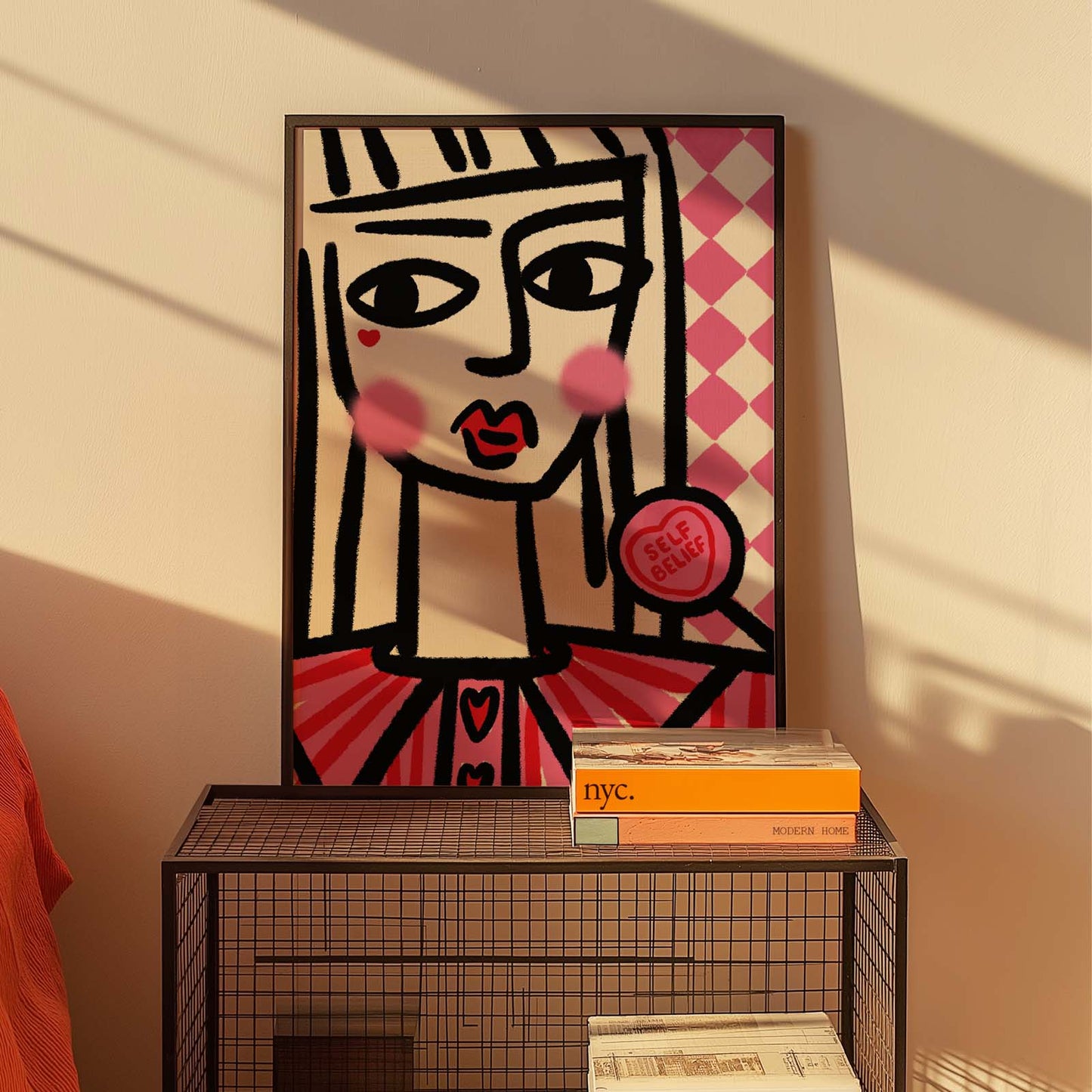 Self Belief Is Sweet | Female Fashion Illustration Art Print